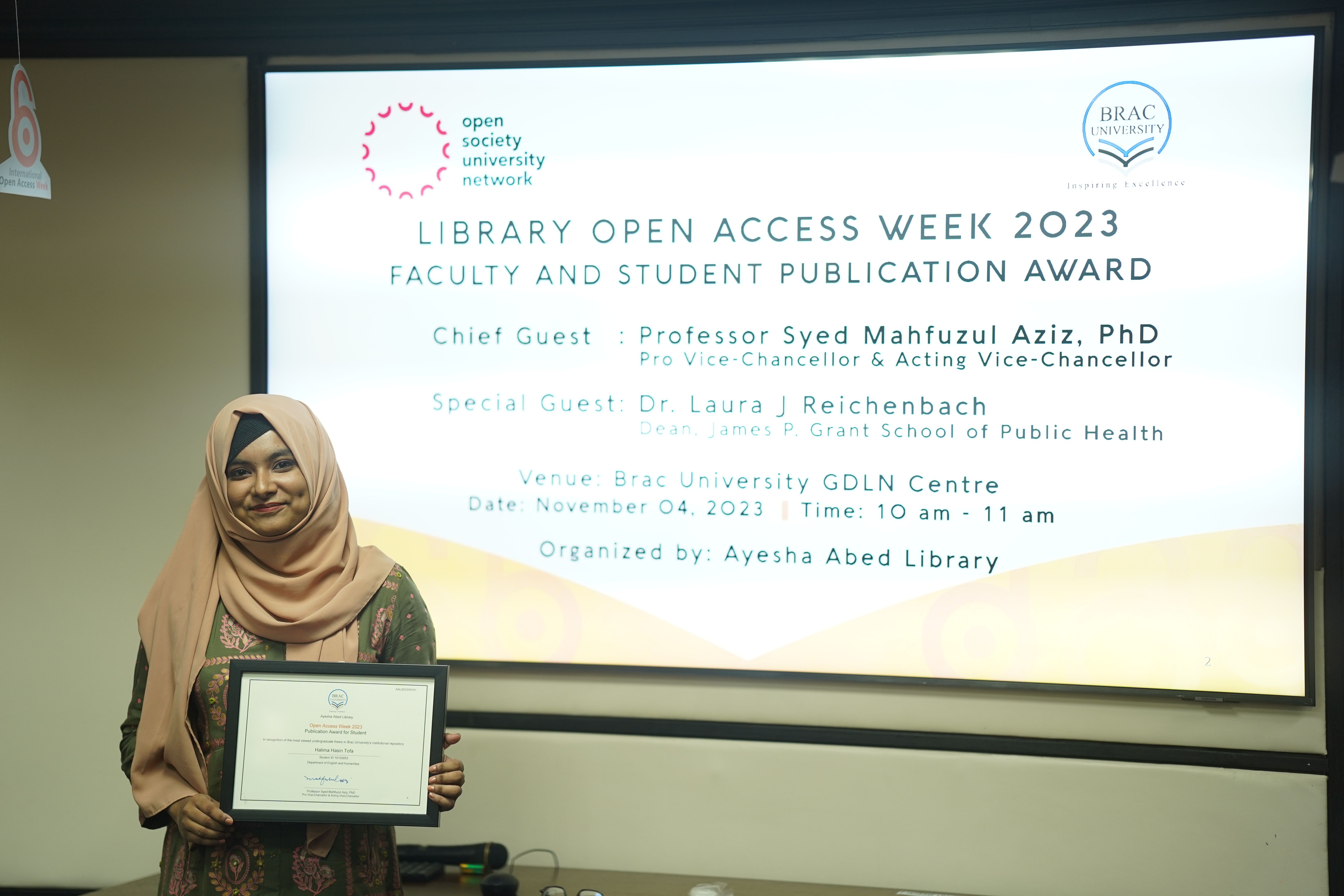 English — International Open Access Week